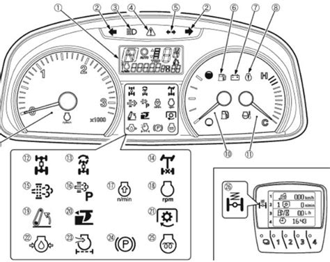 kubota warning light identification